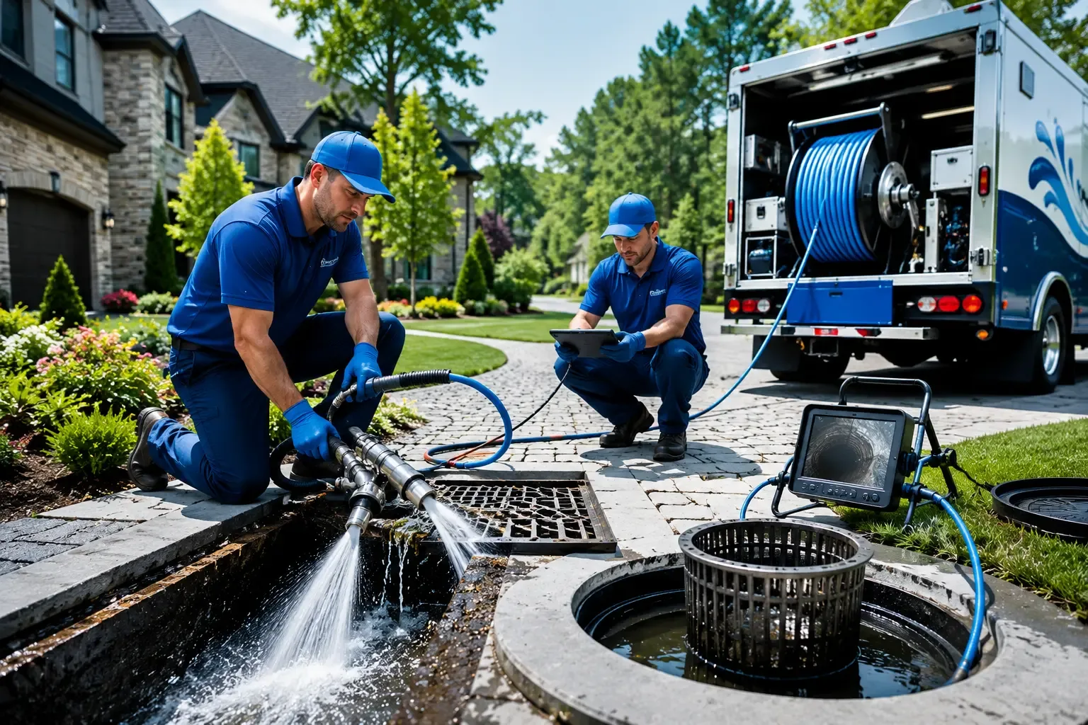 Local outdoor drain cleaning professionals in Pelham, NH