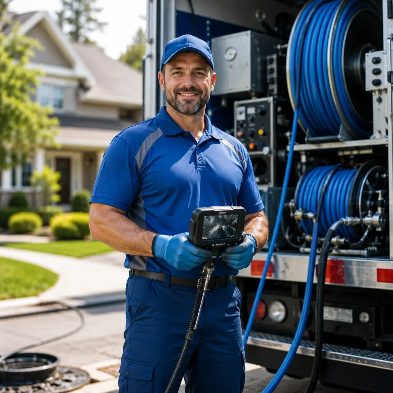 Local outdoor drain cleaning specialists in Pelham, NH